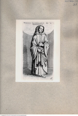 Vorderseite von  [http://creativecommons.org/publicdomain/mark/1.0/] Cluniazensische Mönche des Heiligen Benedikt - , bh078772. Foto.