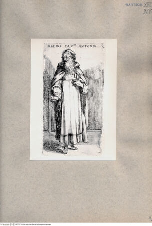 Vorderseite von  [http://creativecommons.org/publicdomain/mark/1.0/] Antoniter-Orden - , bh078776. Foto.