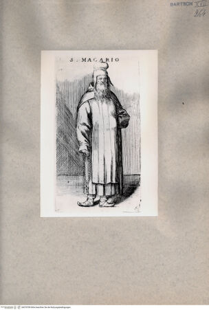 Vorderseite von  [http://creativecommons.org/publicdomain/mark/1.0/] Heiliger Makarios - , bh078789. Foto.