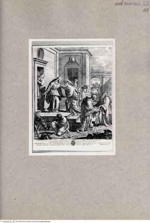 Vorderseite von  [http://creativecommons.org/publicdomain/mark/1.0/] Heimsuchung Marias - , bh079604. Foto.