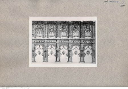 Vorderseite von  [http://creativecommons.org/publicdomain/mark/1.0/] Wand - , bh079606. Foto.