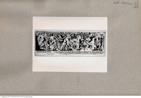 Vorderseite von  [http://creativecommons.org/publicdomain/mark/1.0/] Fries - , bh079628. Foto.