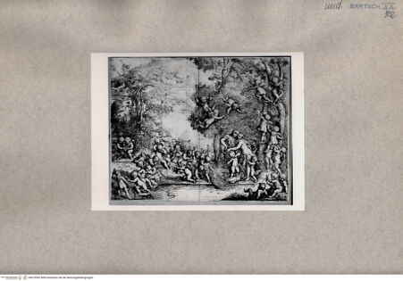 Vorderseite von  [http://creativecommons.org/publicdomain/mark/1.0/] Venus und Adonis - , bh079642. Foto.