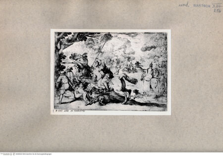 Vorderseite von  [http://creativecommons.org/publicdomain/mark/1.0/] Jagd - , bh080042. Foto.