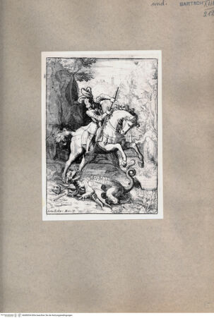 Vorderseite von  [http://creativecommons.org/publicdomain/mark/1.0/] Heiliger Georg - , bh080054. Foto.