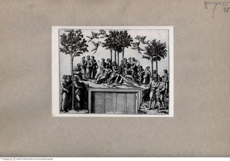 Vorderseite von  [http://creativecommons.org/publicdomain/mark/1.0/] Parnass - , bh080075. Foto.