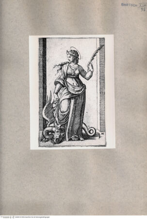 Vorderseite von  [http://creativecommons.org/publicdomain/mark/1.0/] Heilige Margareta von Antiochia - , bh080103. Foto.