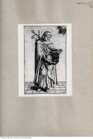 Vorderseite von  [http://creativecommons.org/publicdomain/mark/1.0/] Heiliger Vinzenz - , bh080107. Foto.