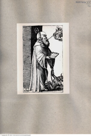 Vorderseite von  [http://creativecommons.org/publicdomain/mark/1.0/] Heiliger Bernhard - , bh080115. Foto.