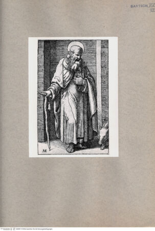 Vorderseite von  [http://creativecommons.org/publicdomain/mark/1.0/] Heiliger Antonius von Padua - , bh080118. Foto.