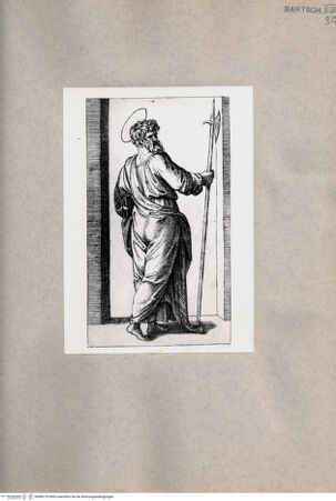 Vorderseite von  [http://creativecommons.org/publicdomain/mark/1.0/] Heiliger Judas - , bh080125. Foto.