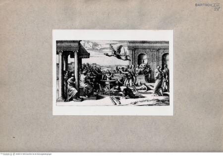 Vorderseite von  [http://creativecommons.org/publicdomain/mark/1.0/] Martyrium der Heiligen Felicitas - , bh080141. Foto.