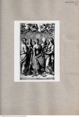 Vorderseite von unbekannt [http://creativecommons.org/publicdomain/mark/1.0/] Heilige Cäcilie - , bh080142. Foto.