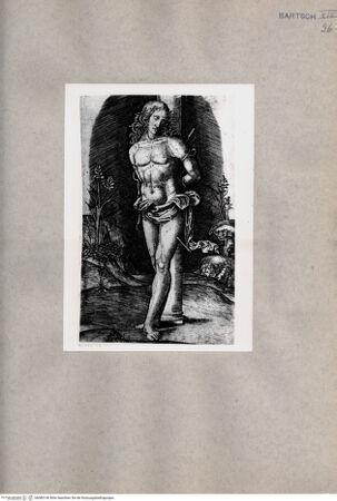 Vorderseite von  [http://creativecommons.org/publicdomain/mark/1.0/] Heiliger Sebastian - , bh080146. Foto.