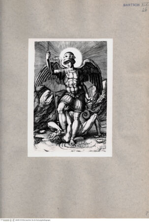 Vorderseite von  [http://creativecommons.org/publicdomain/mark/1.0/] Heiliger Erzengel Michael - , bh080149. Foto.