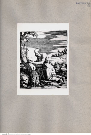 Vorderseite von  [http://creativecommons.org/publicdomain/mark/1.0/] Heiliger Hieronymus - , bh080153. Foto.