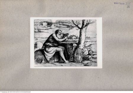 Vorderseite von  [http://creativecommons.org/publicdomain/mark/1.0/] Heiliger Hieronymus - , bh080154. Foto.