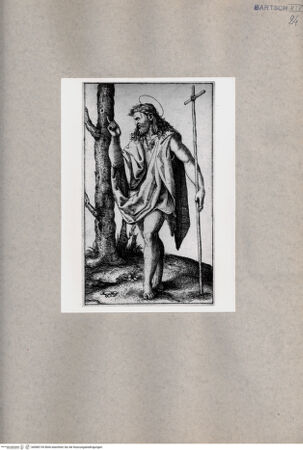 Vorderseite von  [http://creativecommons.org/publicdomain/mark/1.0/] Heiliger Johannes der Täufer - , bh080155. Foto.