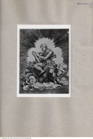 Vorderseite von  [http://creativecommons.org/publicdomain/mark/1.0/] Heiliger Johannes - , bh080162. Foto.