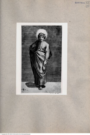 Vorderseite von  [http://creativecommons.org/publicdomain/mark/1.0/] Heiliger Matthäus - , bh080167. Foto.