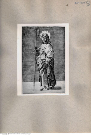 Vorderseite von  [http://creativecommons.org/publicdomain/mark/1.0/] Heiliger Judas Thaddäus - , bh080178. Foto.