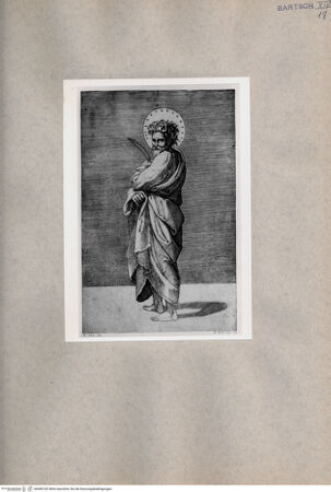 Vorderseite von  [http://creativecommons.org/publicdomain/mark/1.0/] Heiliger Bartholomäus - , bh080182. Foto.