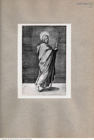 Vorderseite von  [http://creativecommons.org/publicdomain/mark/1.0/] Heiliger Jakobus Major - , bh080185. Foto.