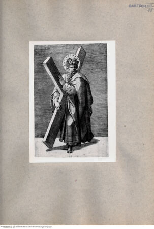 Vorderseite von  [http://creativecommons.org/publicdomain/mark/1.0/] Heiliger Andreas - , bh080186. Foto.