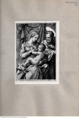 Vorderseite von  [http://creativecommons.org/publicdomain/mark/1.0/] Heilige Familie - , bh080192. Foto.