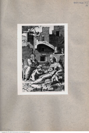 Vorderseite von  [http://creativecommons.org/publicdomain/mark/1.0/] Heilige Familie - , bh080194. Foto.