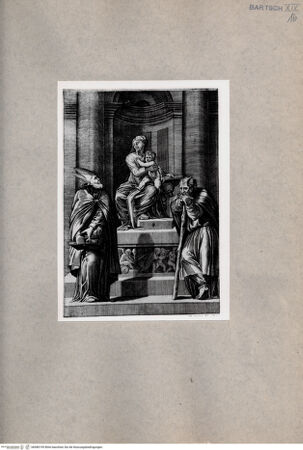 Vorderseite von  [http://creativecommons.org/publicdomain/mark/1.0/] Sacra conversazione - , bh080195. Foto.