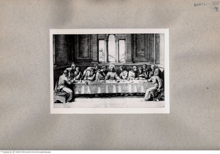 Vorderseite von  [http://creativecommons.org/publicdomain/mark/1.0/] Abendmahl - , bh080218. Foto.