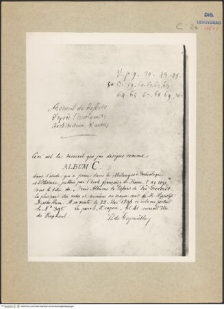 Vorderseite von bh081005_recto