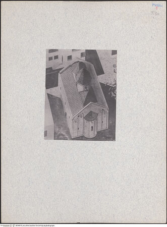 Vorderseite von unbekannt [https://www.deutsche-digitale-bibliothek.de/content/lizenzen/rv-fz/] San Francesco - Axonometrie, bh084818_recto. Foto.