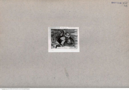 Vorderseite von  [http://creativecommons.org/publicdomain/mark/1.0/] Putto - , bh084845. Foto.