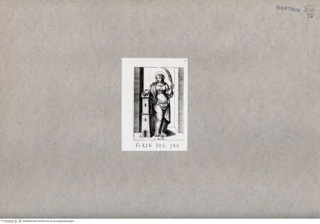 Vorderseite von  [http://creativecommons.org/publicdomain/mark/1.0/] Heilige Barbara - , bh084856. Foto.