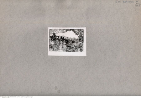 Vorderseite von  [http://creativecommons.org/publicdomain/mark/1.0/] Der Schuss auf den Vater Oberhuber, Graphik IV, 233 - , bh084908. Foto.