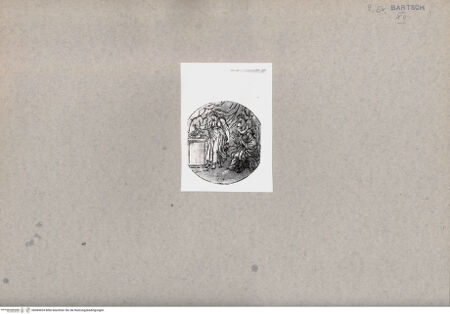 Vorderseite von  [http://creativecommons.org/publicdomain/mark/1.0/] Opferszene - , bh084924. Foto.