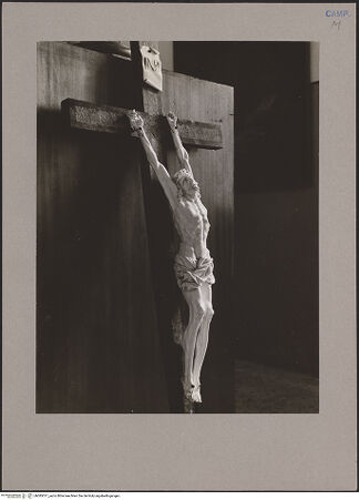 Vorderseite von Hutzel, Max [https://www.deutsche-digitale-bibliothek.de/content/lizenzen/rv-ez/] Kruzifix - Seitenansicht, bh085017_recto. Foto: Hutzel, Max.