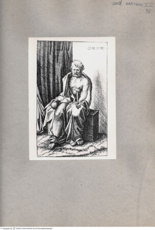 Vorderseite von  [http://creativecommons.org/publicdomain/mark/1.0/] Philosoph - , bh085215. Foto.