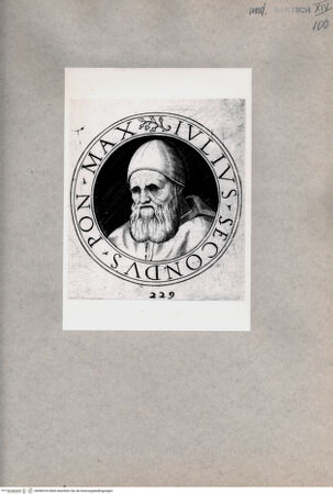 Vorderseite von unbekannt [http://creativecommons.org/publicdomain/mark/1.0/] Julius II. - , bh085234. Foto.