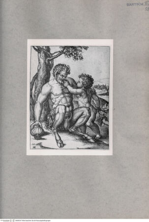 Vorderseite von  [http://creativecommons.org/publicdomain/mark/1.0/] Satyr mit einem Jungen - , bh085247. Foto.