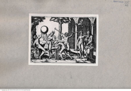 Vorderseite von  [http://creativecommons.org/publicdomain/mark/1.0/] Allegorie - , bh085265. Foto.