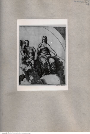 Vorderseite von  [http://creativecommons.org/publicdomain/mark/1.0/] Allegorie: Philosophie - , bh085279. Foto.