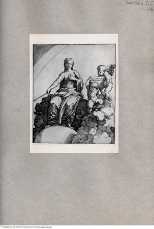 Vorderseite von  [http://creativecommons.org/publicdomain/mark/1.0/] Allegorie der Philosophie - , bh085281. Foto.