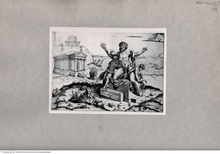 Vorderseite von  [http://creativecommons.org/publicdomain/mark/1.0/] Laokoon - , bh085357. Foto.