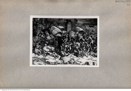 Vorderseite von  [http://creativecommons.org/publicdomain/mark/1.0/] Schlacht zwischen Römern und Karthagern - , bh085364. Foto.