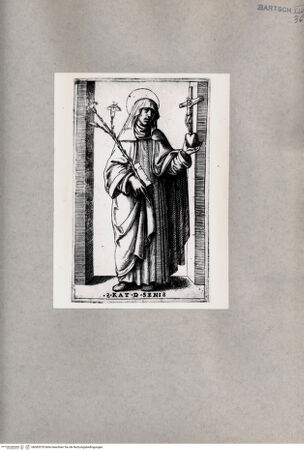 Vorderseite von  [http://creativecommons.org/publicdomain/mark/1.0/] Heilige Katharina von Siena - , bh085378. Foto.