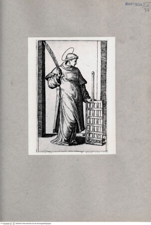 Vorderseite von  [http://creativecommons.org/publicdomain/mark/1.0/] Heiliger Laurentius - , bh085387. Foto.