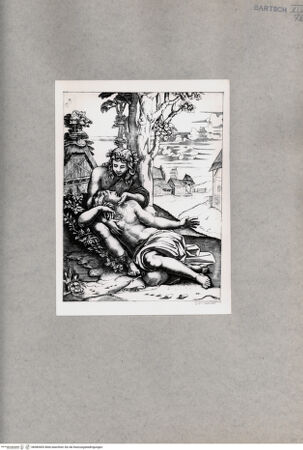 Vorderseite von  [http://creativecommons.org/publicdomain/mark/1.0/] Angelika und Medoro - , bh085403. Foto.